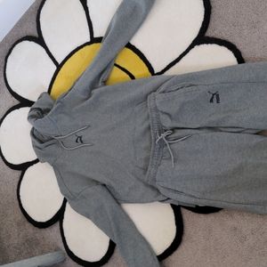 Puma oversized sweatshirt and sweatpants set